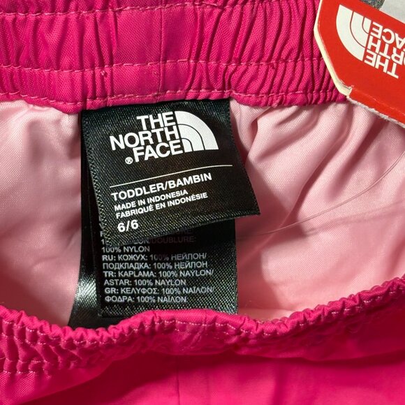 The North Face Rain Pants Girls Size 6 DryVent Pink Waterproof Pants - Picture 5 of 9